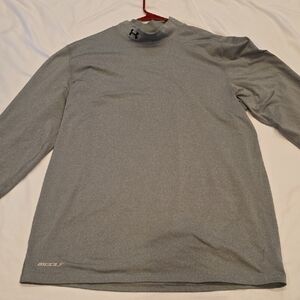 Under Armour Men's Long Sleeve Gray Tee